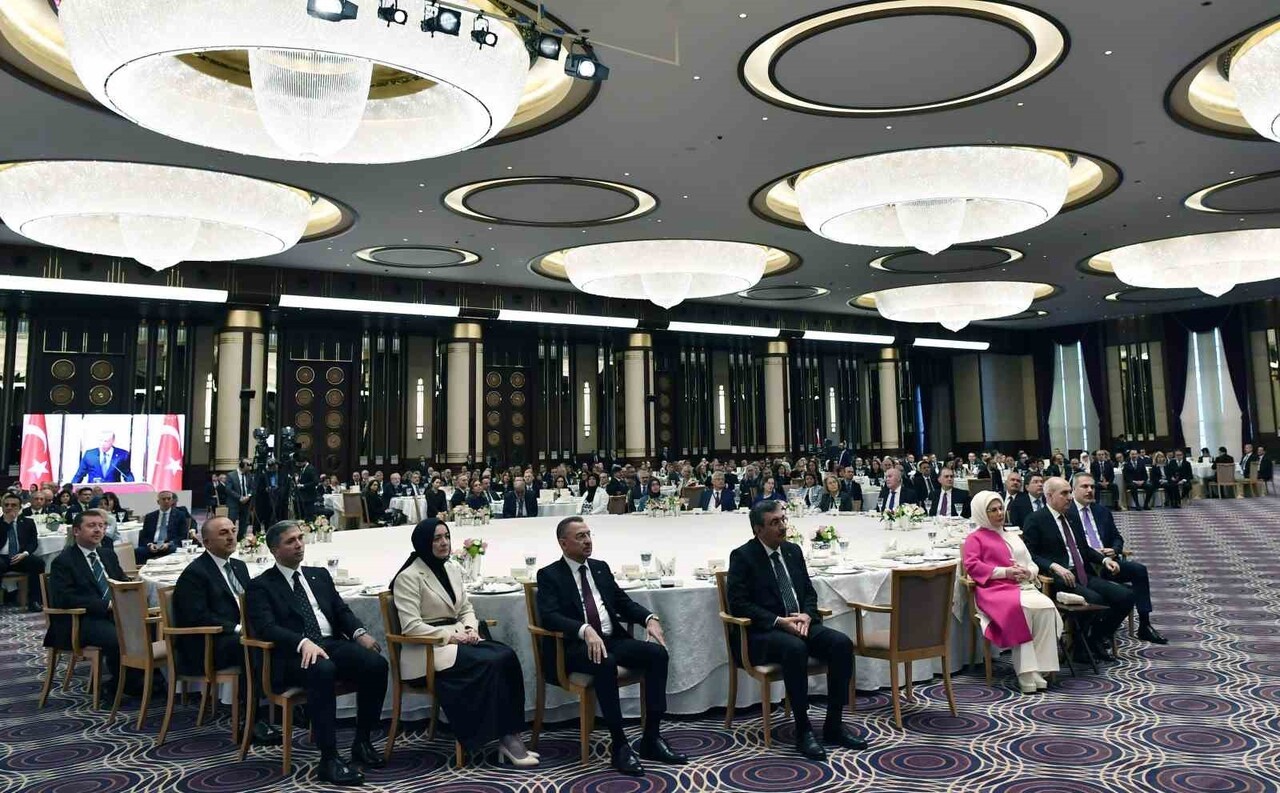 CUMHURBAŞKANI RECEP TAYYİP ERDOĞAN, BEŞTEPE MİLLET SERGİ SALONU’NDA GERÇEKLEŞEN 16. BÜYÜKELÇİLER...