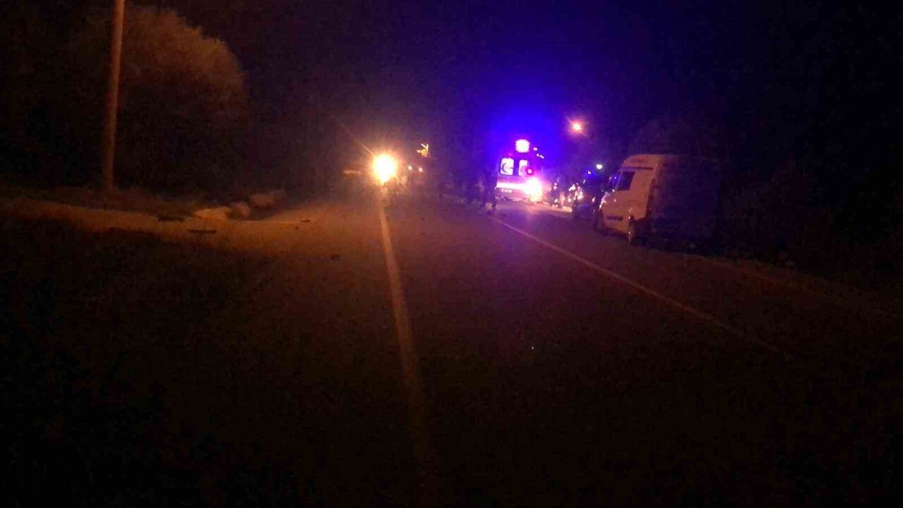 DATÇA’DA TRAFİK KAZASI: 2 ÖLÜ