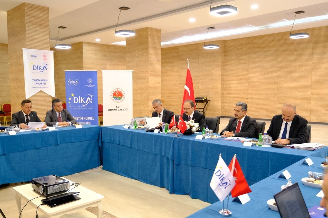 DİCLE KALKINMA AJANSININ (DİKA) 2025 YILI ALTINCI YÖNETİM KURULU TOPLANTISI, ŞIRNAK’IN EV...