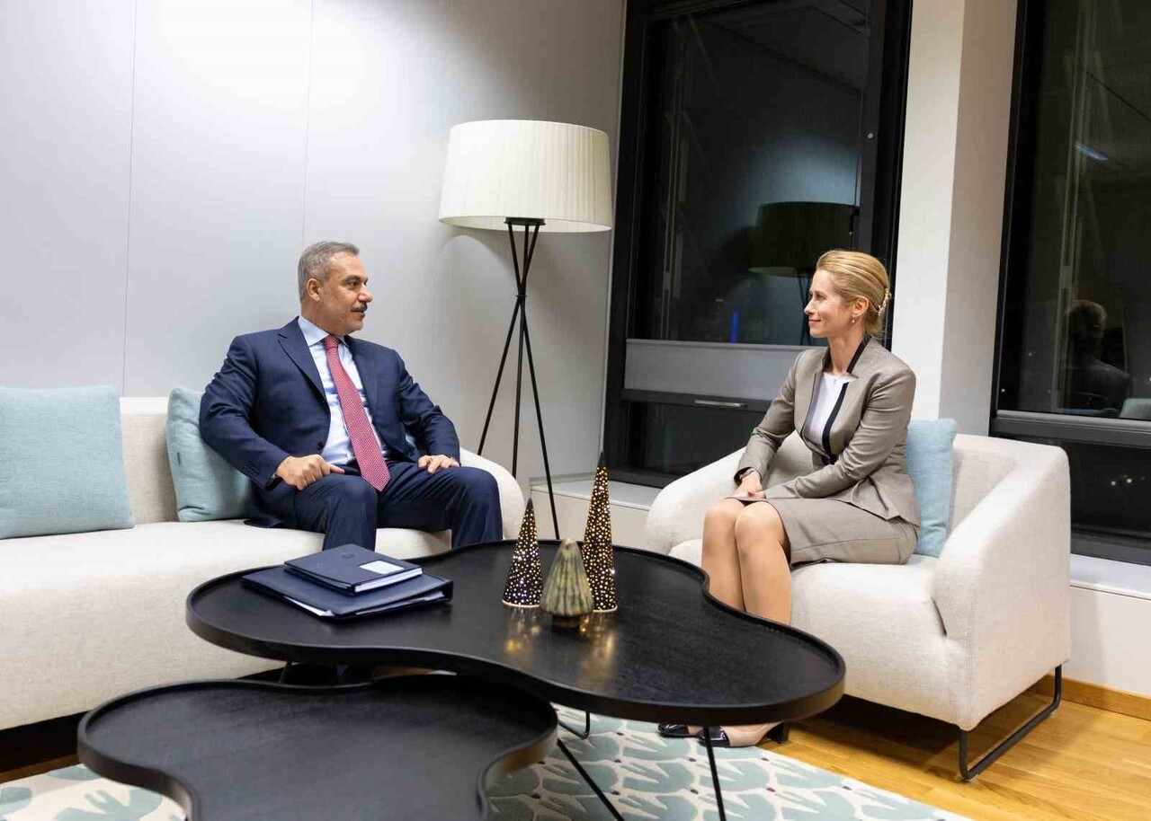 DIŞİŞLERİ BAKANI FİDAN, AB YÜKSEK TEMSİLCİSİ KALLAS İLE GÖRÜŞTÜ