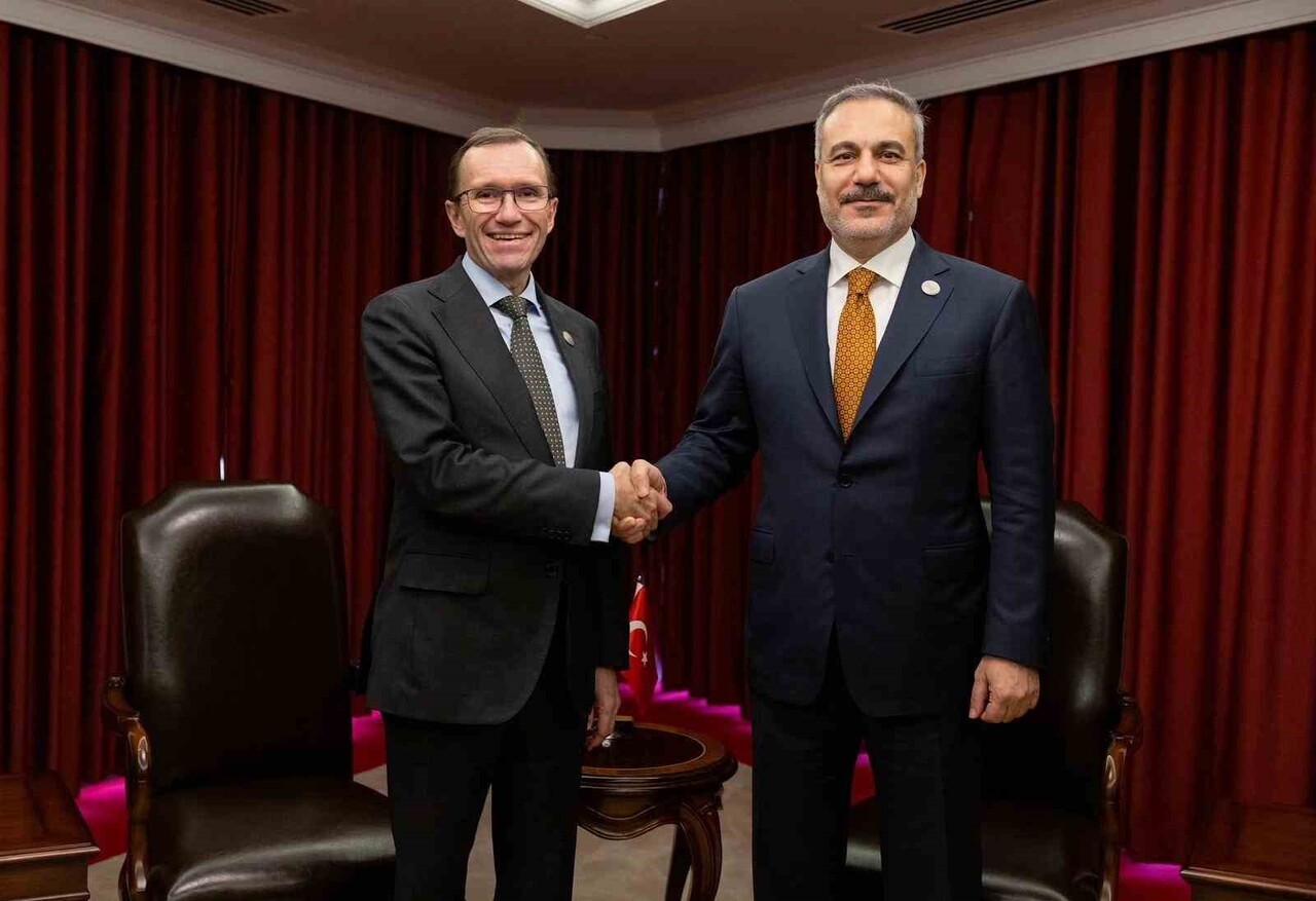 DIŞİŞLERİ BAKANI HAKAN FİDAN, KATAR’IN BAŞKENTİ DOHA’DA DÜZENLENEN 23. DOHA FORUMU KAPSAMINDA...