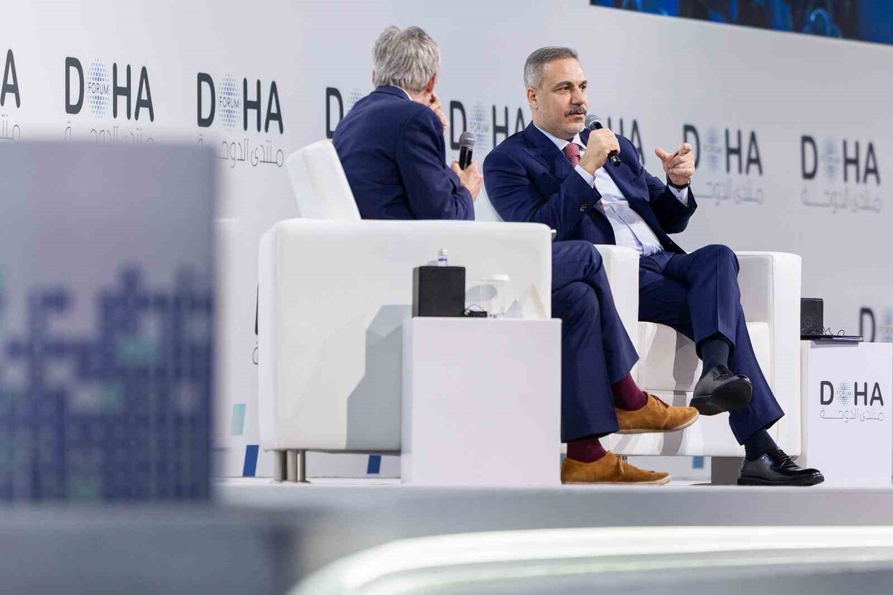 DOHA (İHA) - DIŞİŞLERİ BAKANI HAKAN FİDAN, TERÖR ÖRGÜTÜ PKK/YPG’NİN SURİYE UZANTISI SURİYE...