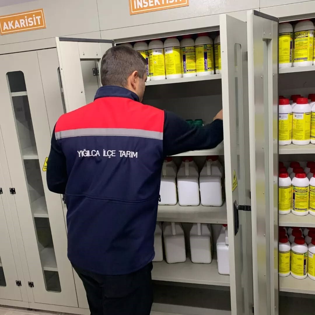 DÜZCE’NİN YIĞILCA İLÇESİNDE GÜBRE VE ZİRAİ İLAÇ BAYİLERİNE YÖNELİK DENETİMLER...