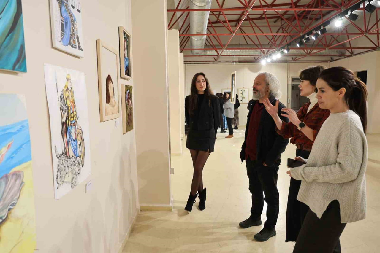 DÜZCE ÜNİVERSİTESİ SANAT TASARIM VE MİMARLIK FAKÜLTESİ RESİM BÖLÜMÜ TARAFINDAN DÜZENLENEN MİTOLOJİ...