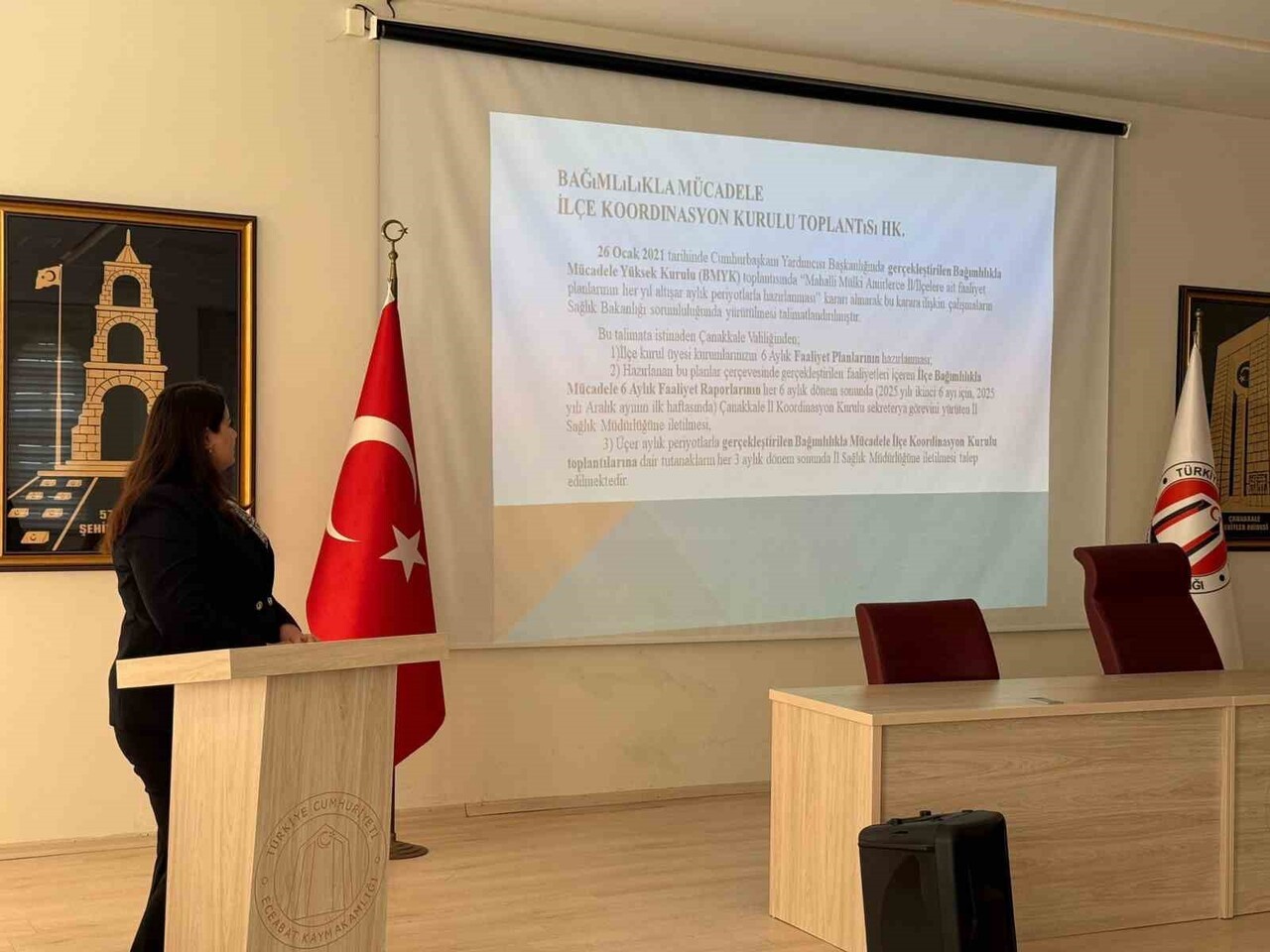 ECEABAT İLÇESİNDE, KAYMAKAM KEREM YENİGÜN BAŞKANLIĞINDA 'BAĞIMLILIKLA MÜCADELE İLÇE KOORDİNASYON...