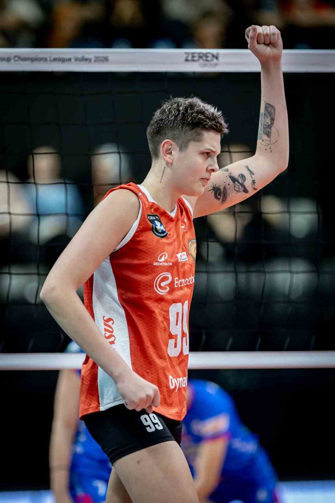 ECZACIBAŞI DYNAVİT, CEV ZEREN GROUP ŞAMPİYONLAR LİGİ C GRUBU İKİNCİ MAÇINDSA YUNAN EKİBİ...