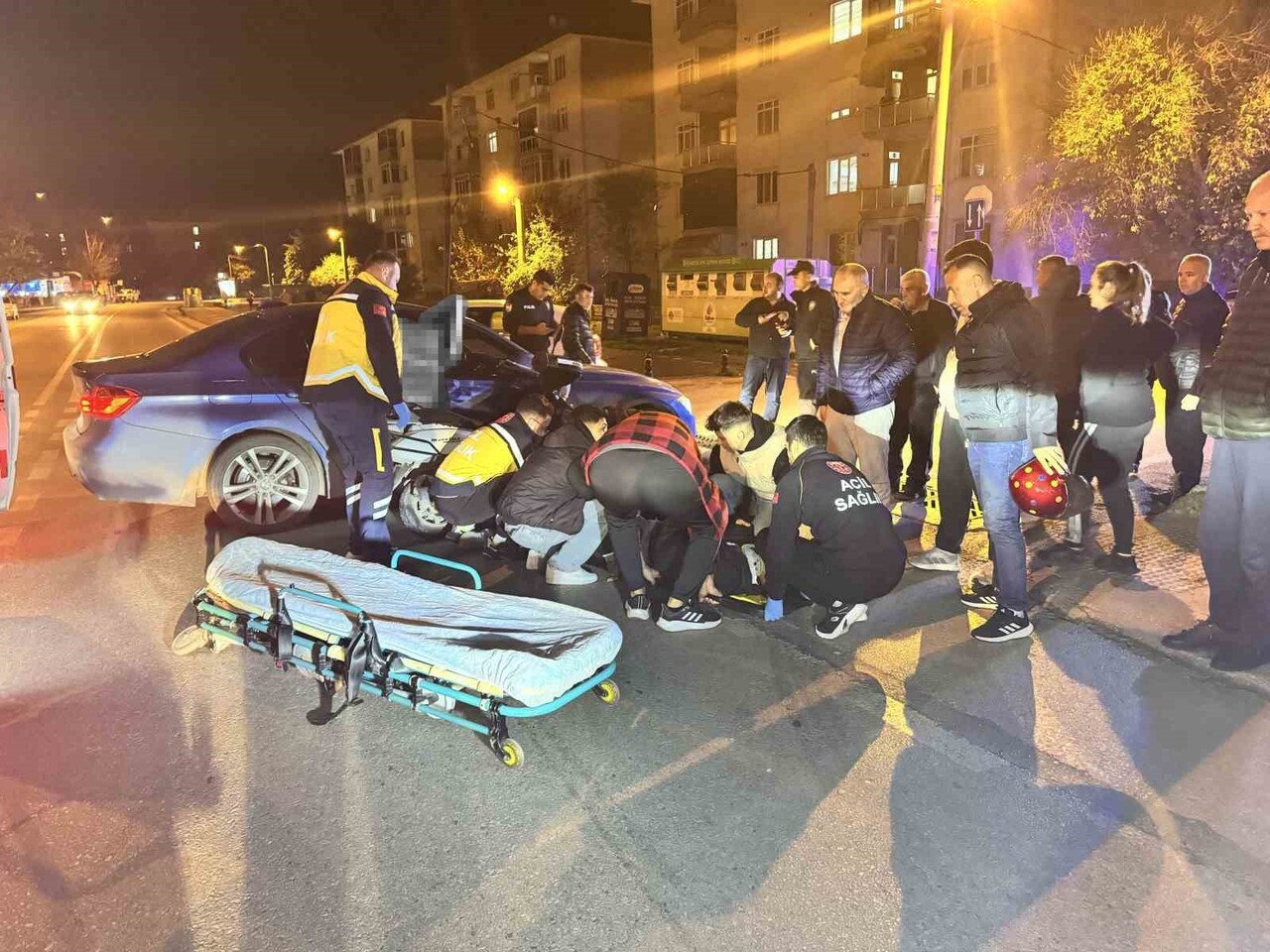 EDİRNE’DE TRAFİK KAZASI: 1 YARALI