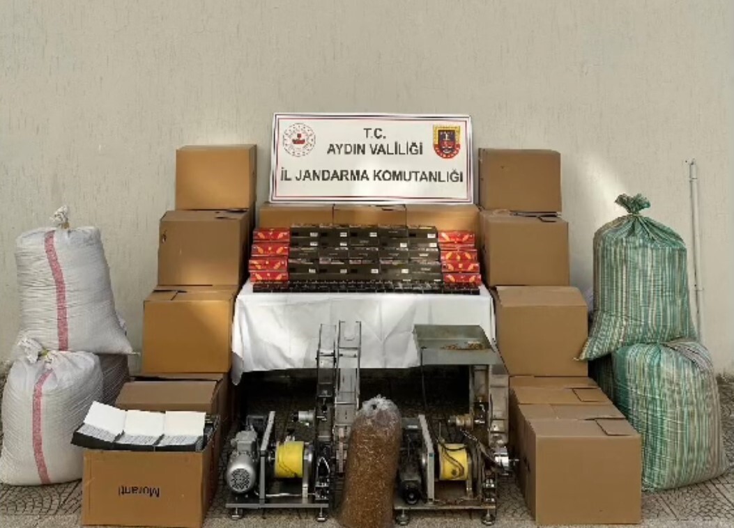 EFELER’DE KAÇAK SİGARA OPERASYONU: 2 GÖZALTI