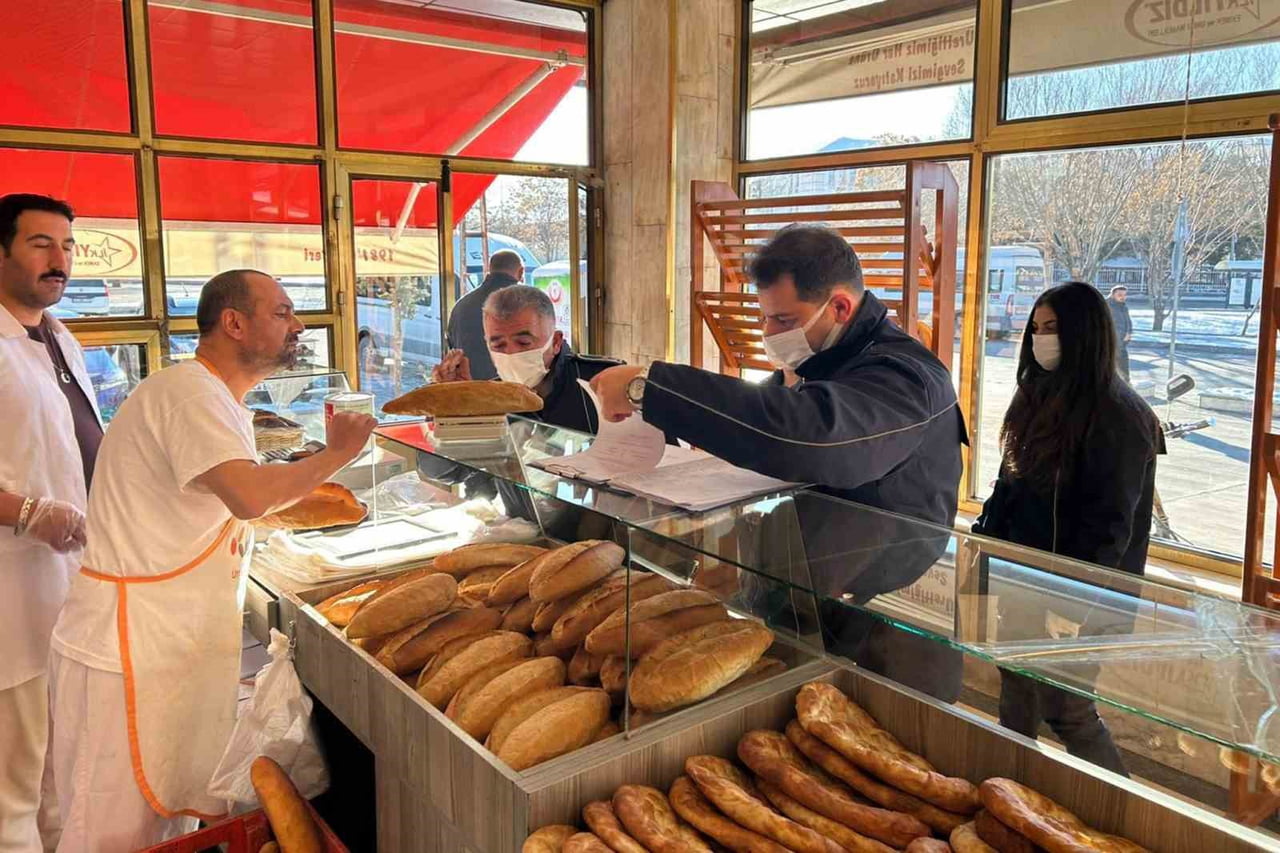 ERZİNCAN’DA FIRIN VE UNLU MAMUL İŞLETMELERİNE DENETİM