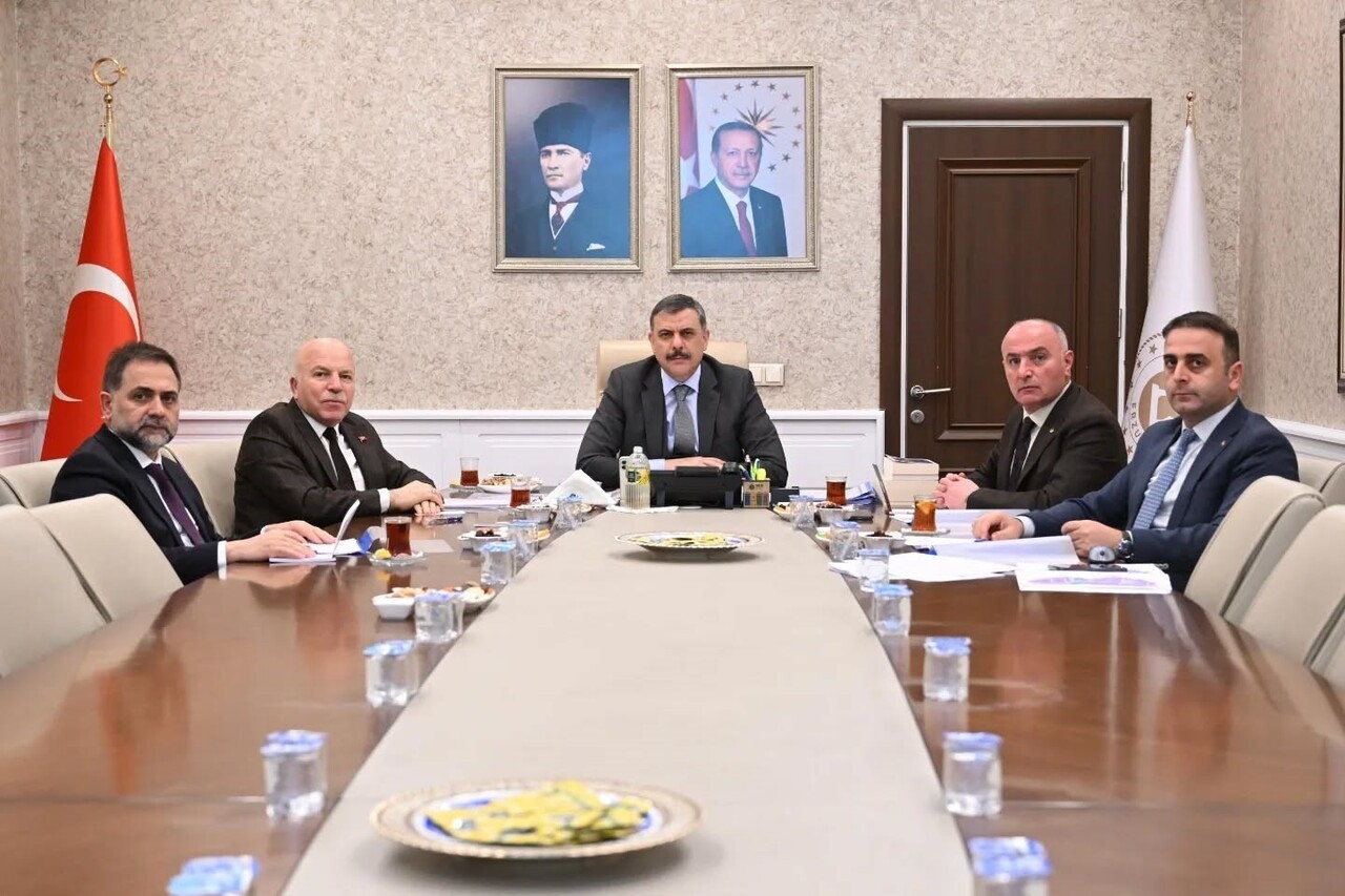 ERZURUM MERKEZ 2. ORGANİZE SANAYİ BÖLGESİ (OSB) ARALIK AYI YÖNETİM KURULU TOPLANTISI, VALİ MUSTAFA...