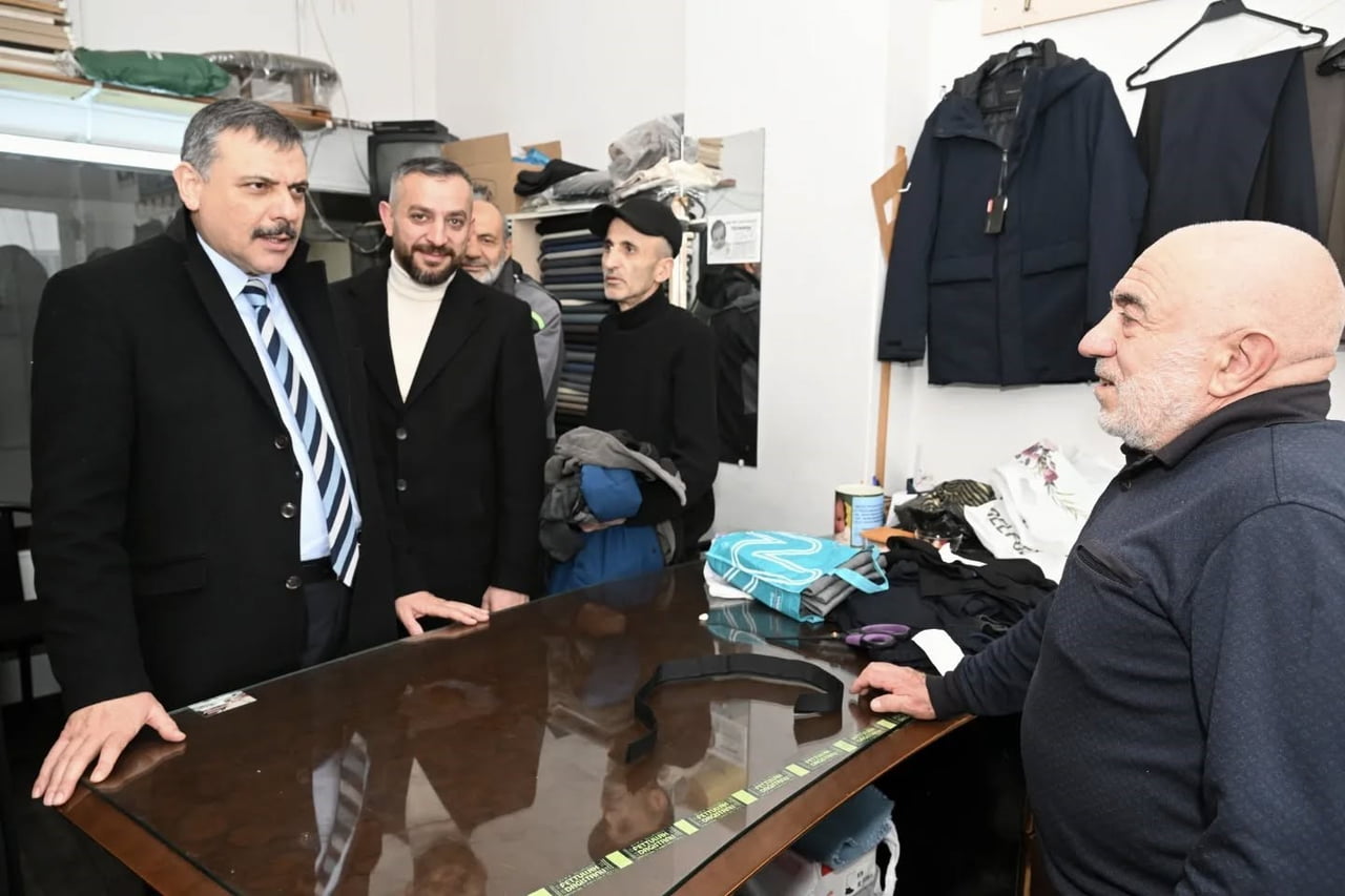 ERZURUM VALİSİ MUSTAFA ÇİFTÇİ, KONGRE CADDESİ ÖZEL İDARE İŞ MERKEZİ’NDE FAALİYET GÖSTEREN...