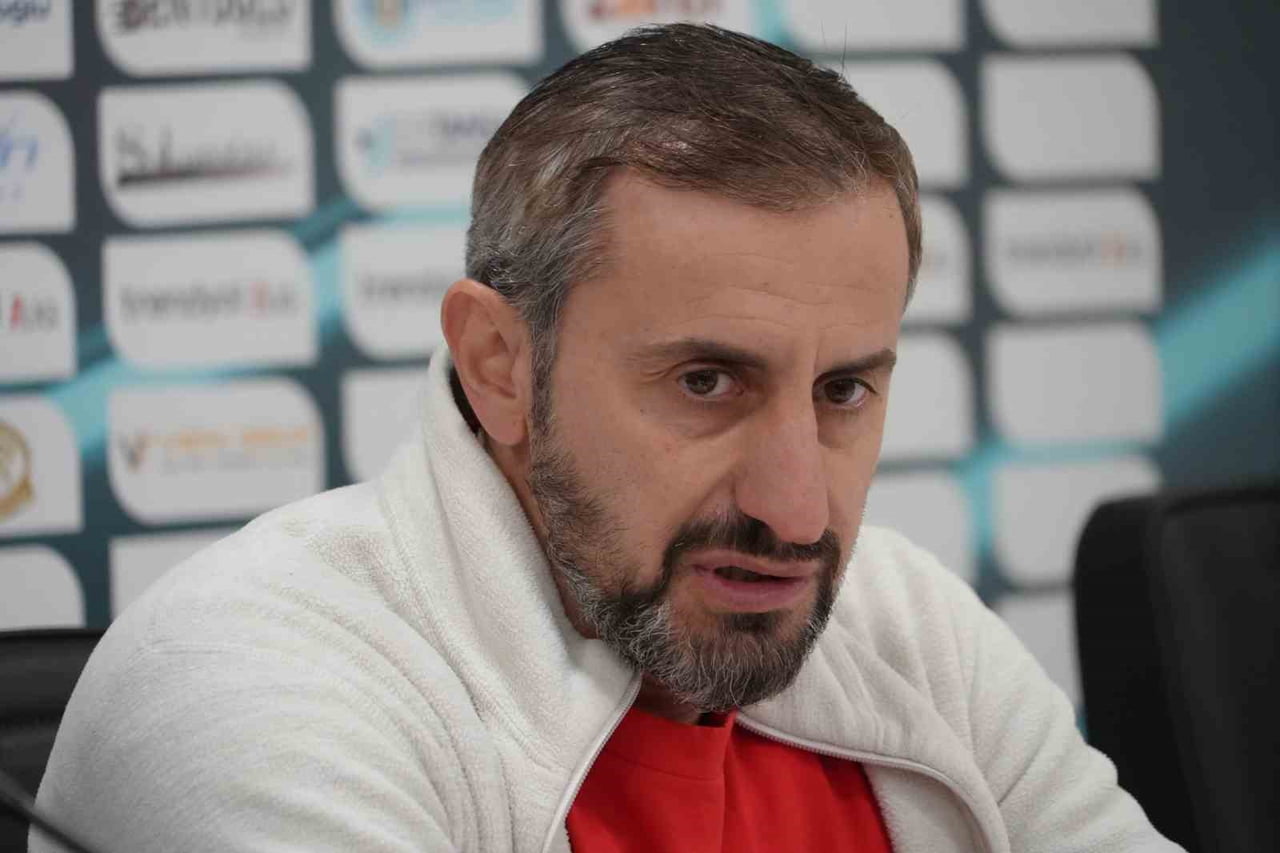 ERZURUMSPOR FK TEKNİK DİREKTÖRÜ SERKAN ÖZBALTA, ÇORUM FK MAÇININ ARDINDAN, "HAVA ŞARTLARI...