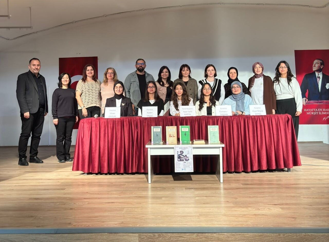 ESKİŞEHİR'DE ANADOLU MEKTEBİ YAZAR OKUMALARI PROJESİ KAPSAMINDA, 'SAİT FAİK ABASIYANIK' PANELİ...