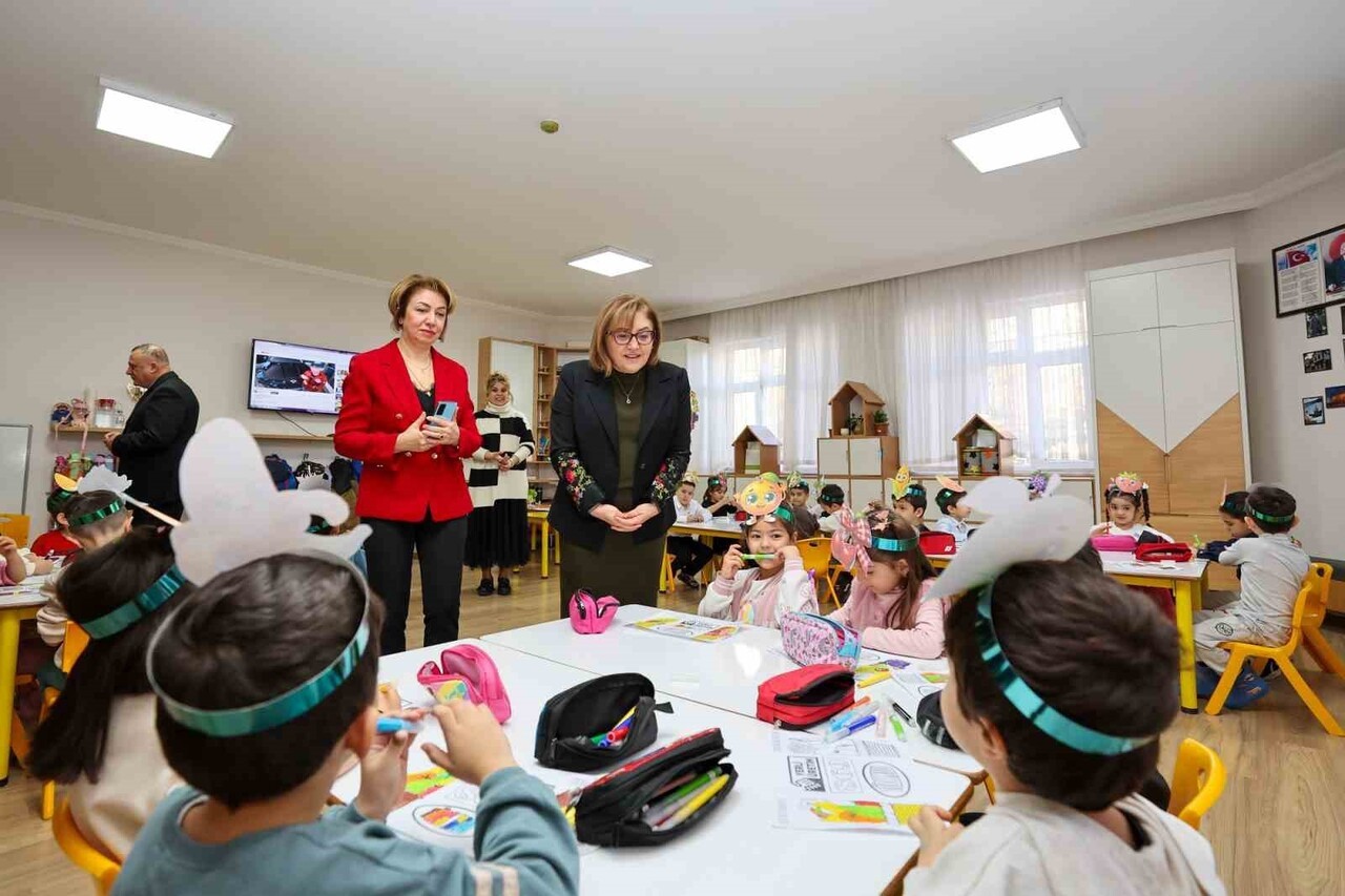 GAZİANTEP BÜYÜKŞEHİR BELEDİYE BAŞKANI FATMA ŞAHİN, YETENEK KAŞİFİ PROJESİ KAPSAMINDA HER ÇOCUĞUN...