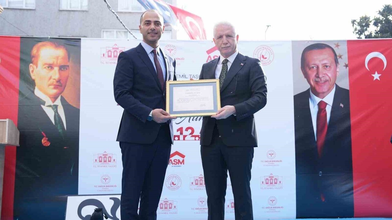 GAZİOSMANPAŞA BELEDİYESİ TARAFINDAN YAPIMI TAMAMLANAN ÇOCUK ETKİNLİK VE AİLE SAĞLIĞI MERKEZİ...