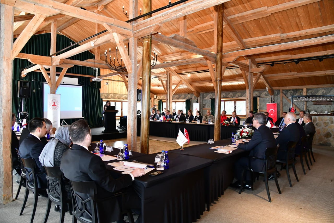 GİRESUN'DA DÜZENLENEN "DÜZENSİZ GÖÇLE MÜCADELE KOORDİNASYON" TOPLANTISINDA KARADENİZ BÖLGESİ...