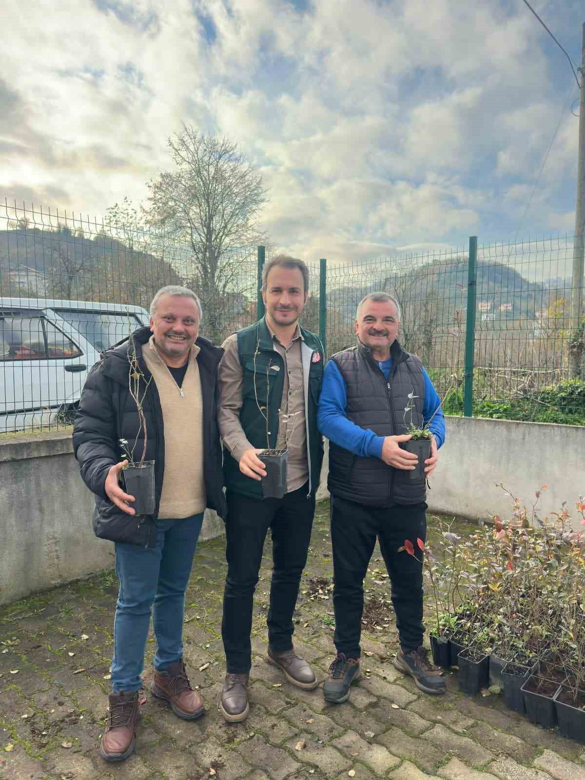 GİRESUN’UN EYNESİL İLÇESİNDE GİRESUN İL TARIM VE ORMAN MÜDÜRLÜĞÜ TARAFINDAN YÜRÜTÜLEN "GİRESUN...