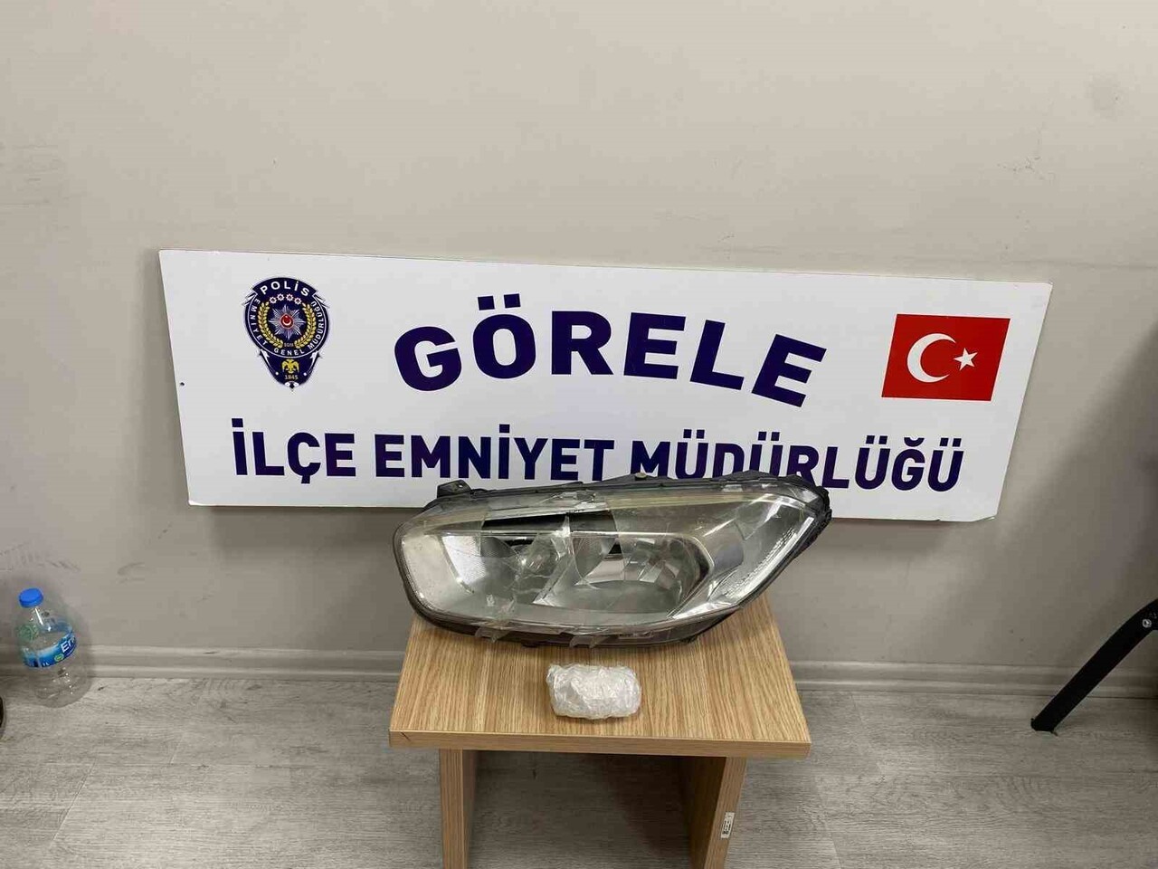 GÖRELE İLÇE EMNİYET MÜDÜRLÜĞÜ EKİPLERİ TARAFINDAN İLÇE OTOĞARINDA DÜZENLENEN OPERASYONDA, ARAÇ...