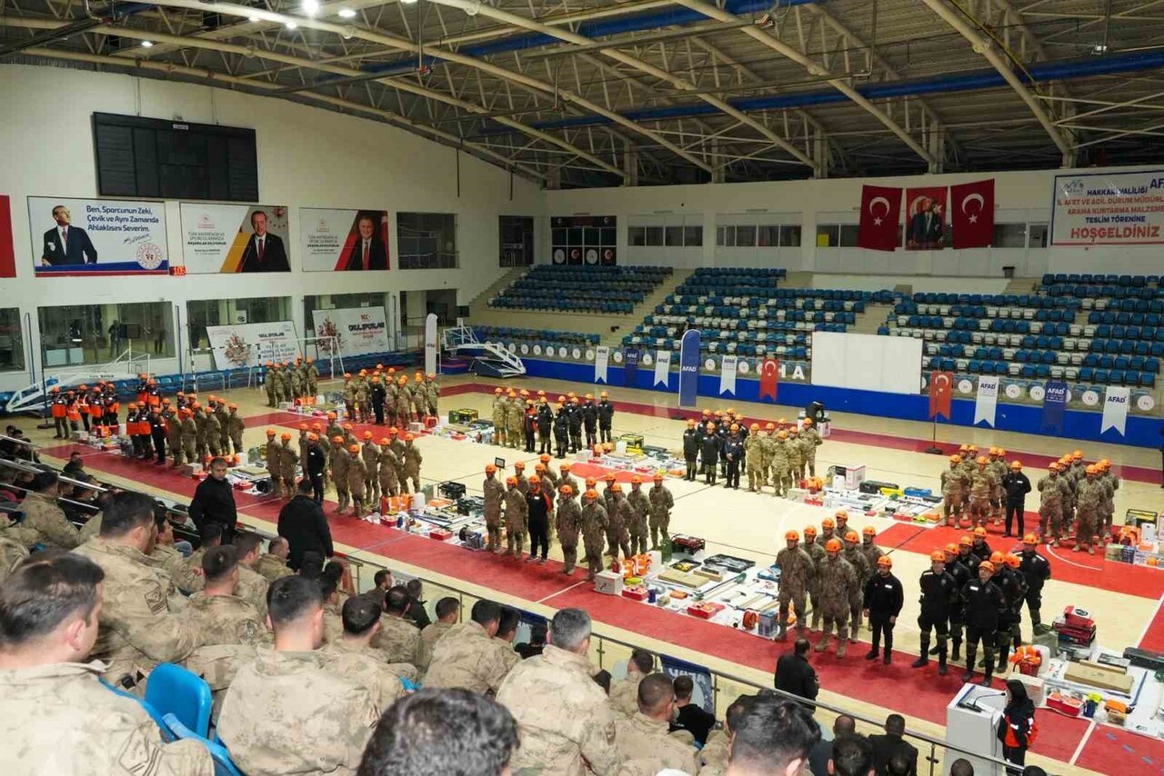 HAKKÂRİ’DE AFETLERE HAZIRLIK KAPASİTESİNİN GÜÇLENDİRİLMESİ AMACIYLA 3 BİN 48 KİŞİYE EĞİTİM...