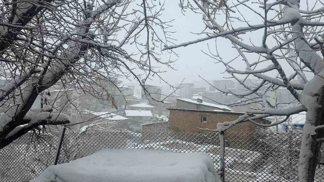 HAKKARİ’DE BELİRLİ ARALIKLARLA ETKİSİNİ SÜRDÜREN KAR YAĞIŞI VE FIRTINA, GÜNLÜK YAŞAMI OLUMSUZ...