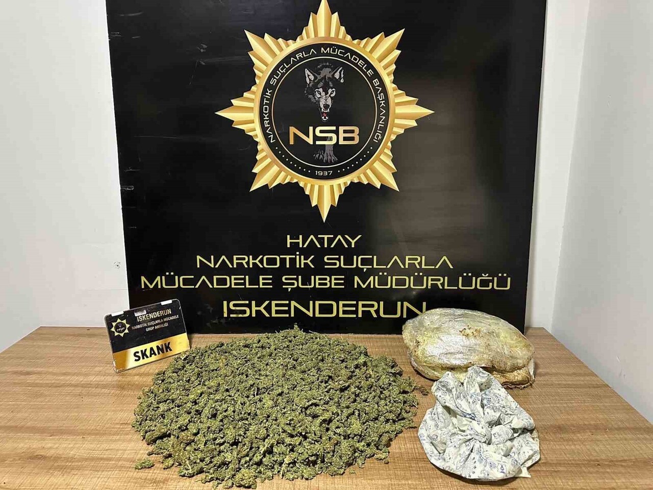 HATAY’DA UYUŞTURUCU OPERASYONU 2 TUTUKLAMA