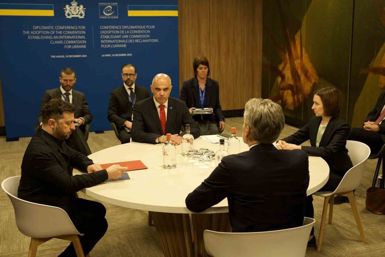 HOLLANDA'NIN LAHEY KENTİNDE RUSYA'NIN İŞGALİ NEDENİYLE UKRAYNA'DA MEYDANA GELEN ZARARIN TAZMİN...