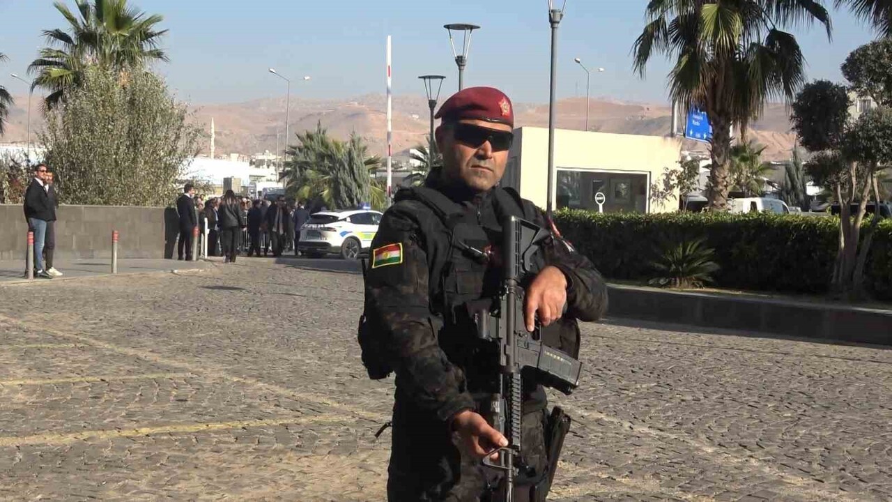 İÇİŞLERİ BAKANLIĞI, IRAK KDP LİDERİ MESUT BARZANİ'NİN ŞIRNAK'IN CİZRE İLÇESİNDE KATILDIĞI...