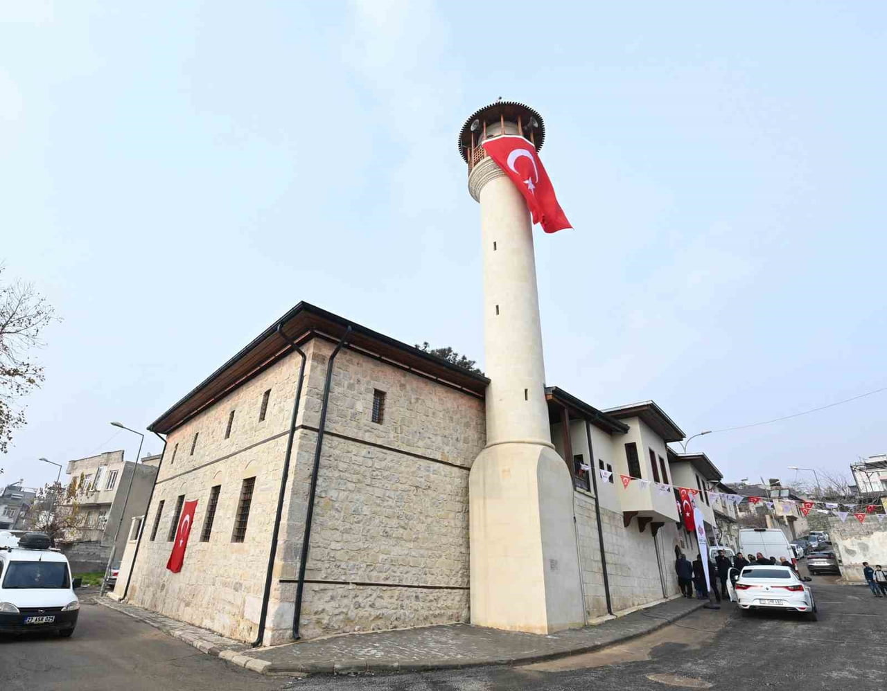 KAHRAMANMARAŞ'TA 6 ŞUBAT DEPREMLERİNDE AĞIR HASAR ALAN DURAKLI (ATOLUĞU) CAMİİ, TAMAMLANAN...