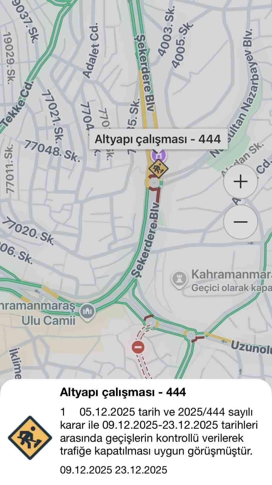 KAHRAMANMARAŞ BÜYÜKŞEHİR BELEDİYESİ, “KMBB CEP TRAFİK” MOBİL UYGULAMASIYLA; ÇALIŞMA SAHALARI...