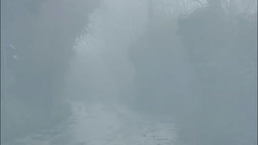 Karabağlar Yaylası'nda sis manzarası