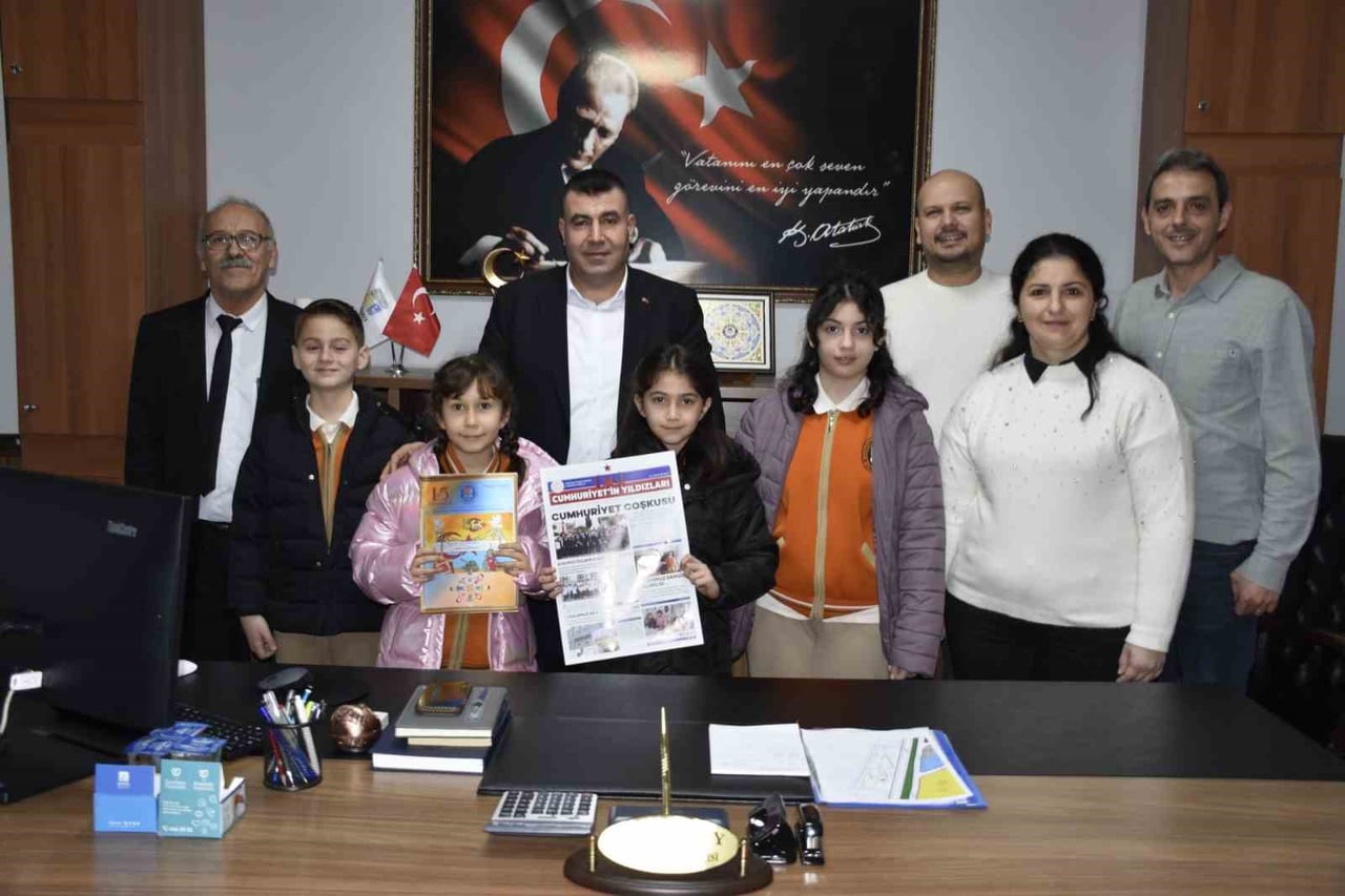 KARACABEY TİCARET BORSASI CUMHURİYET İLKOKULU ÖĞRENCİLERİNİN, ÖĞRETMENLERİNİN GÖZETİMİNDE...