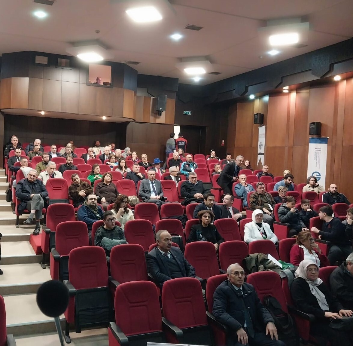 KARADENİZ TEKNİK ÜNİVERSİTESİ’NDE (KTÜ)  DÜZENLENEN "AFET BİLİNCİ: 100 YILLIK DENEYİM VE GELECEĞE...