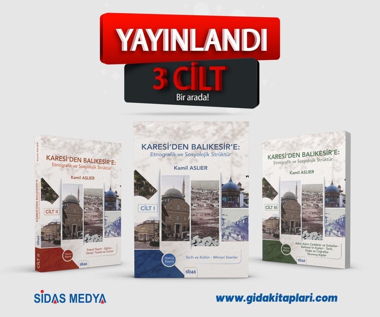 “KARESİ’DEN-BALIKESİR’E: ETNOGRAFİK VE SOSYOLOJİK STRÜKTÜR” KİTABI YAYINLANDI