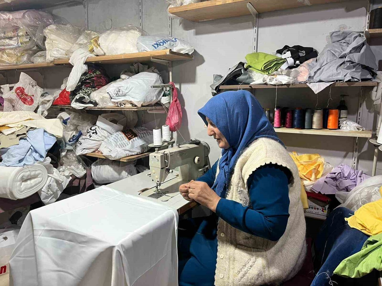 KARSLI KADIN GİRİŞİMCİDEN İLHAM VEREN BAŞARI(KARS-İHA)