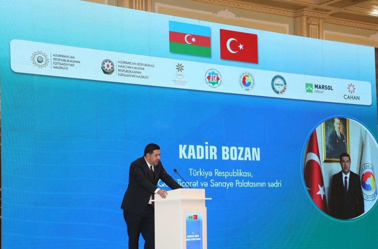 KATSO BAŞKANI KADİR BOZAN, AZERBAYCAN’DAKİ BÖLGESEL EKONOMİ FORMU’NU...