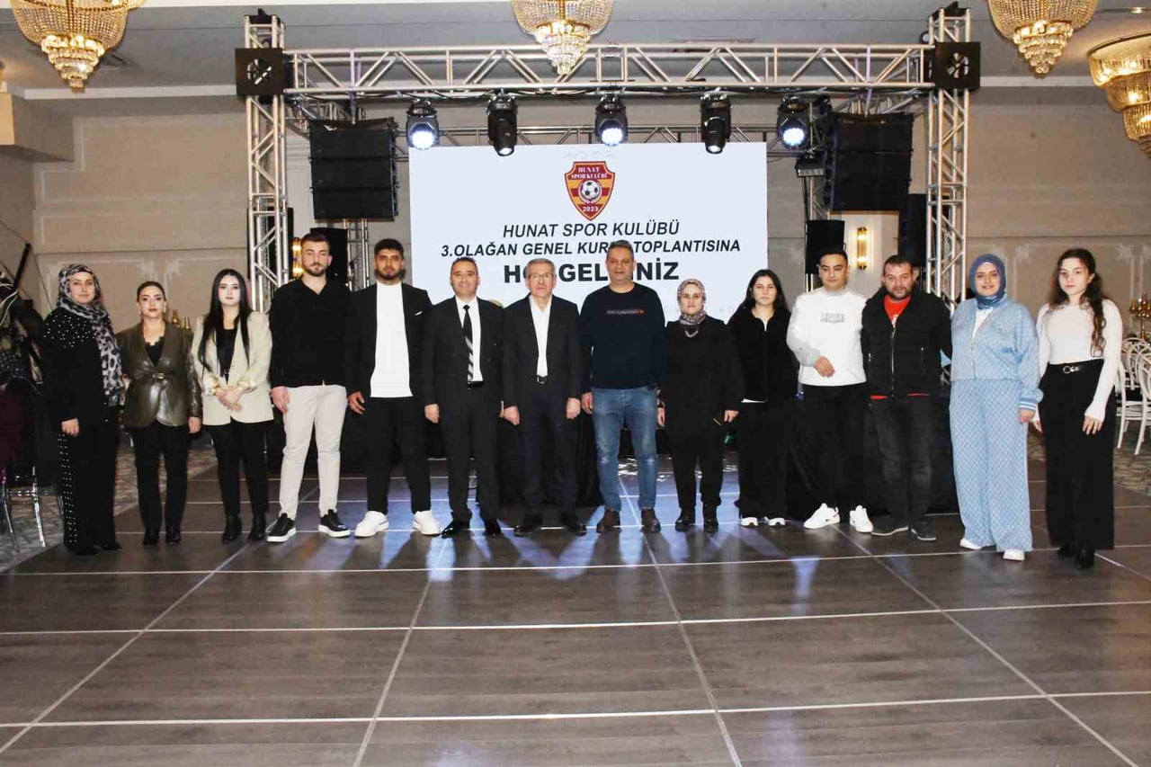 KAYSERİ AMATÖR TAKIMLARINDAN HUNATSPOR KULÜBÜ'NDE 3. OLAĞAN GENEL KURUL YAPILDI.