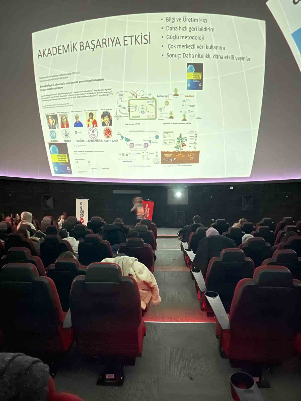 KAYSERİ BÜYÜKŞEHİR BELEDİYESİ ÖNCÜLÜĞÜNDE FAALİYETLERİNİ SÜRDÜREN KAYSERİ BİLİM MERKEZİ; SAĞLIK...