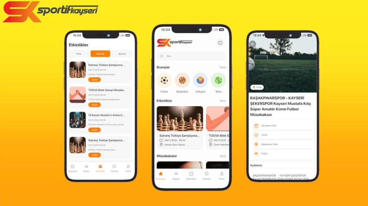 KAYSERİ BÜYÜKŞEHİR BELEDİYESİ; SPOR ETKİNLİKLERİNİ, TESİSLERİ VE SPOR OKULLARINI TEK PLATFORMDA...