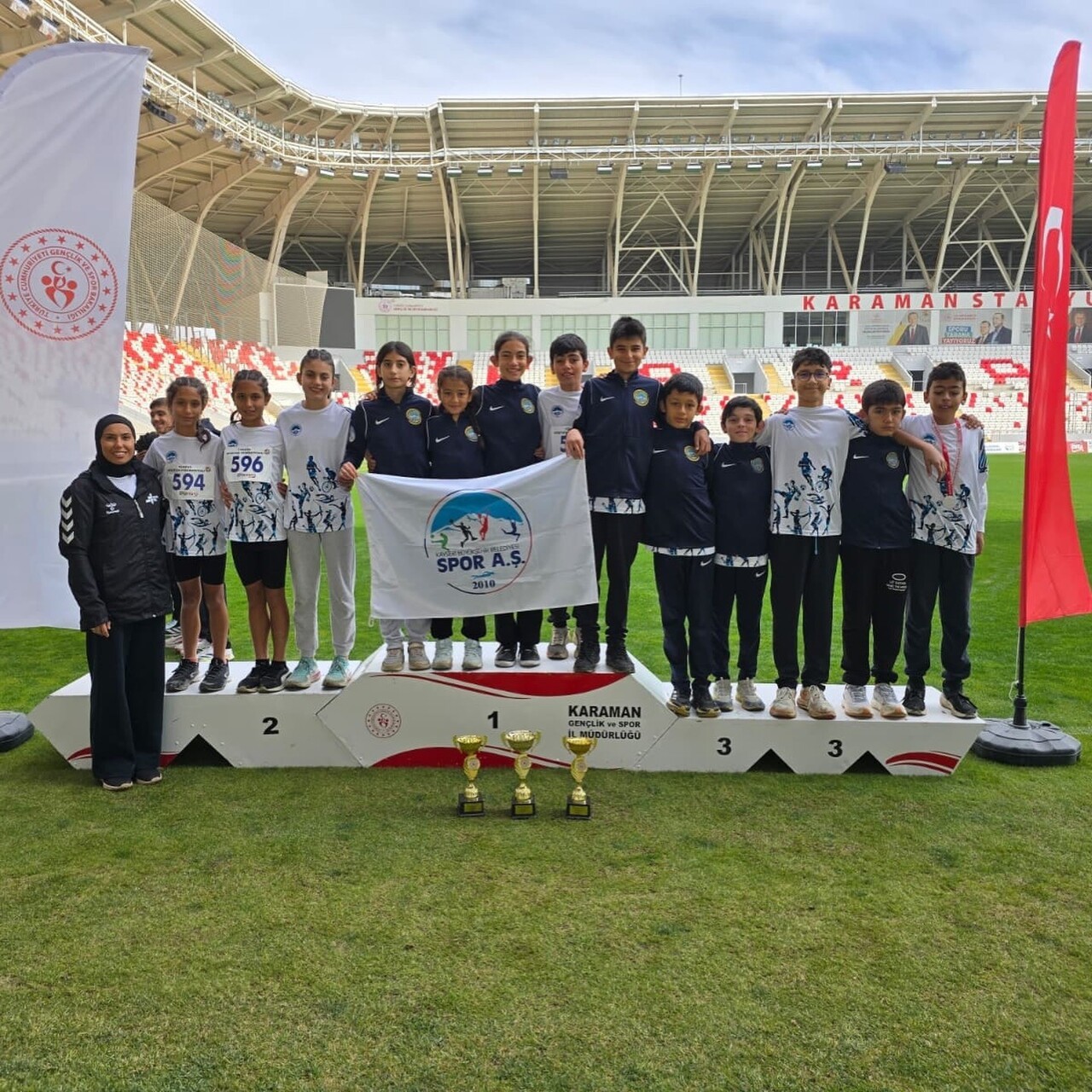 KAYSERİ SPOR A.Ş. KROS TAKIMI, KARAMAN’DA DÜZENLENEN BÖLGESEL KROS LİGİ 2. KADEME YARIŞLARINDA...