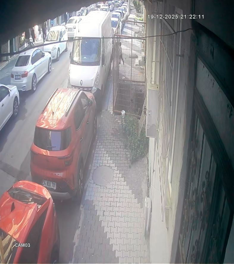 KAZA ANININ GÜVENLİK KAMERASI GÖRÜNTÜSÜ