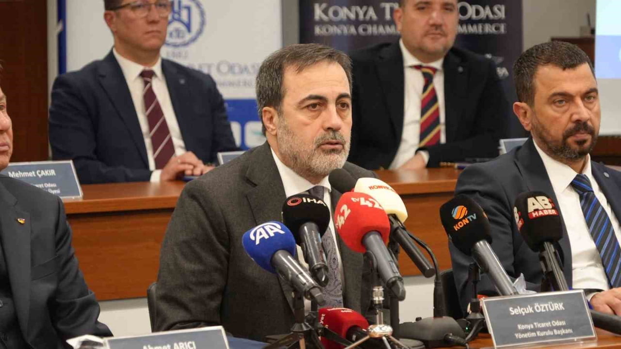 KONYA TİCARET ODASI BAŞKANI SELÇUK ÖZTÜRK, 2025 YILININ KÜRESEL EKONOMİ AÇISINDAN ZORLU BİR YIL...