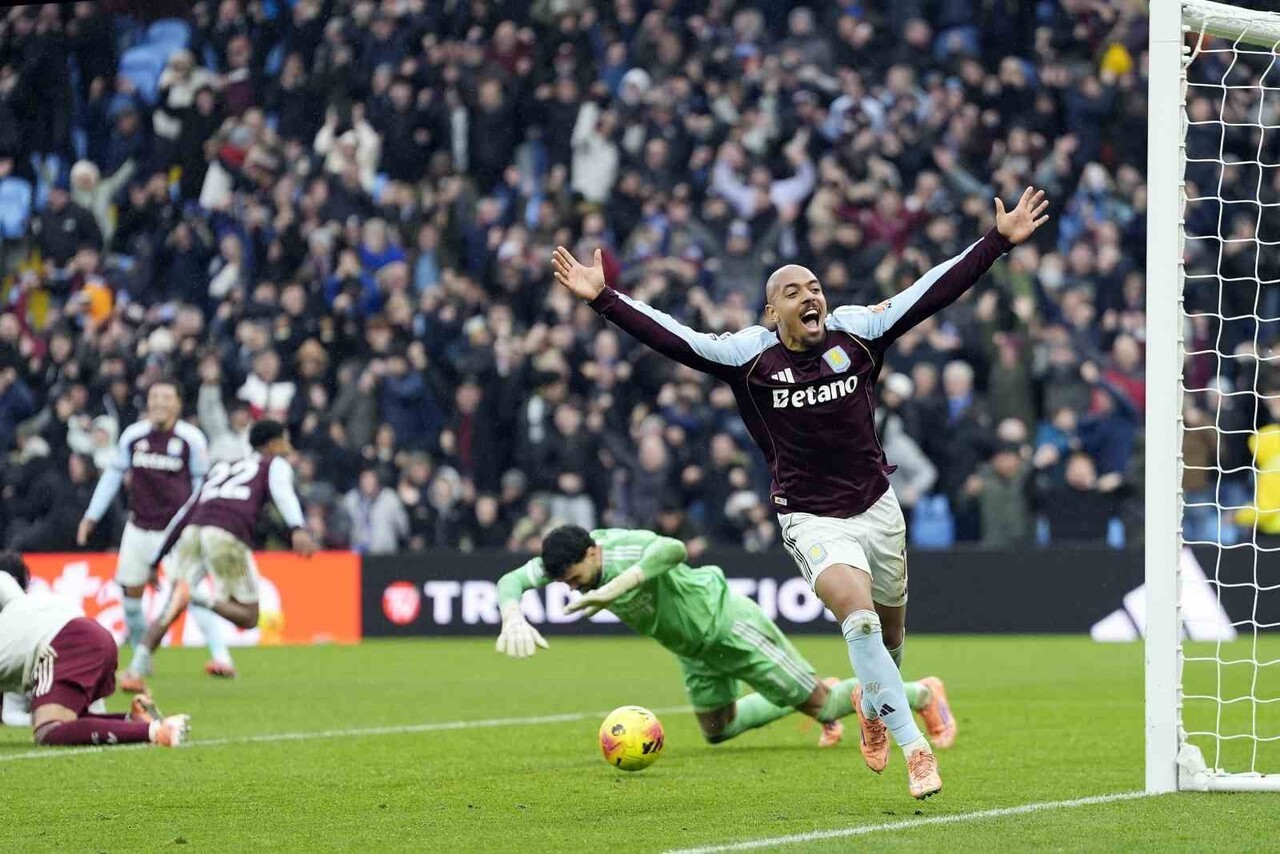 LİDER ARSENAL, PREMEİR LİG'İN 15. HAFTASINDA DEPLASMANDA KARŞILAŞTIĞI ASTON VİLLA'YA 90+5....