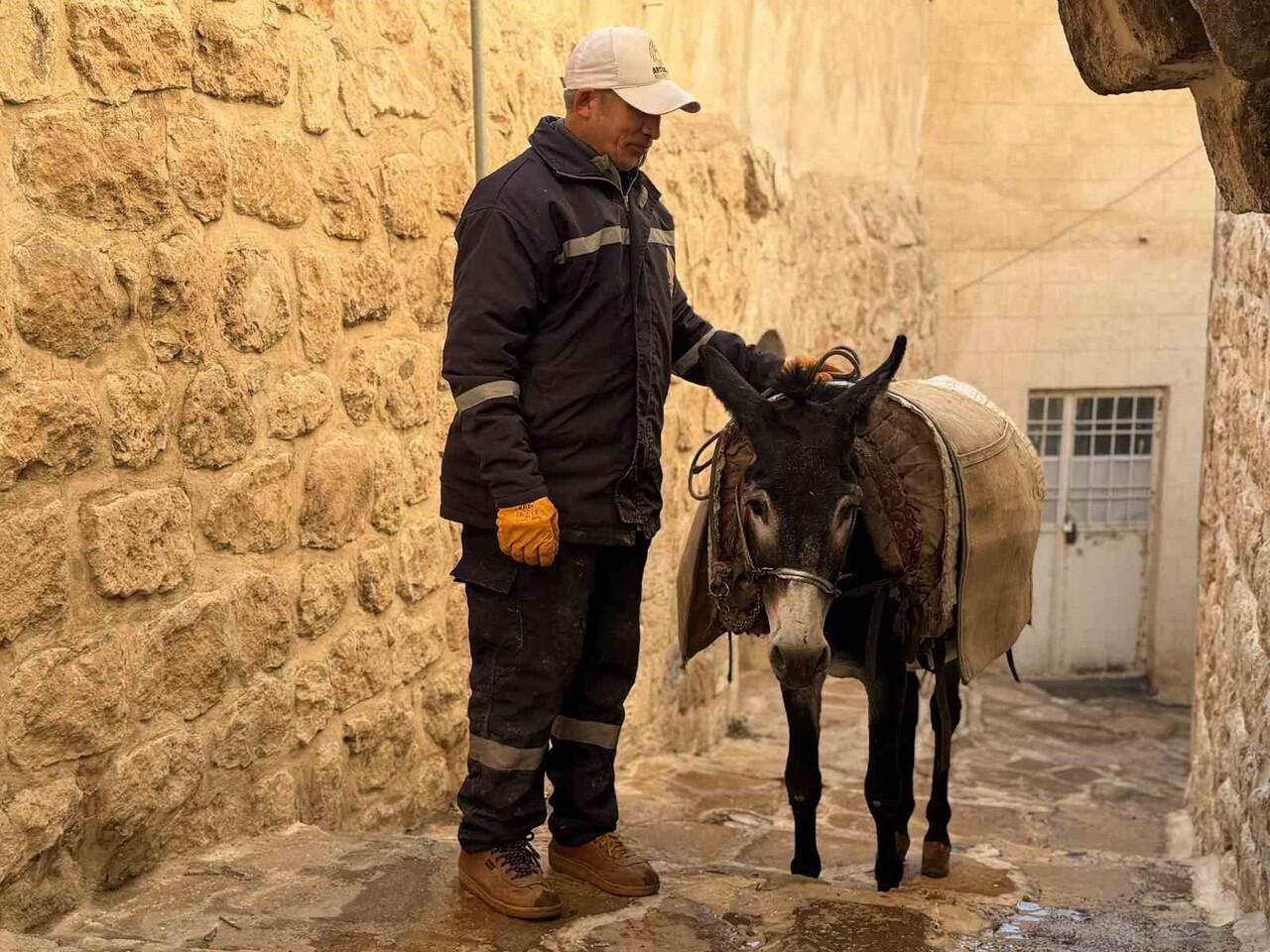 MARDİN'DE ÇÖP TAŞIYAN EŞEKLERİN YERİNİ PALETLİ ARAÇLAR ALACAK