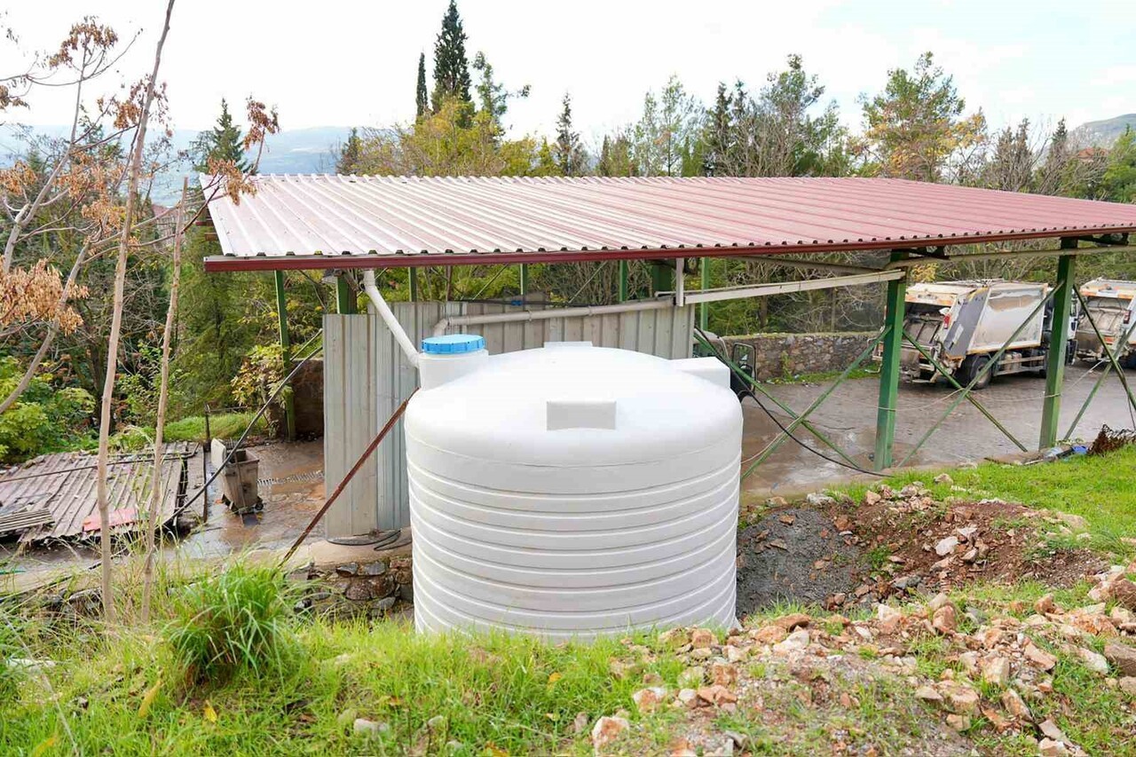 MENTEŞE BELEDİYESİ YAĞMUR SUYU HASADI İLE AYLIK 300 TON SU TASARRUFU SAĞLANIYOR