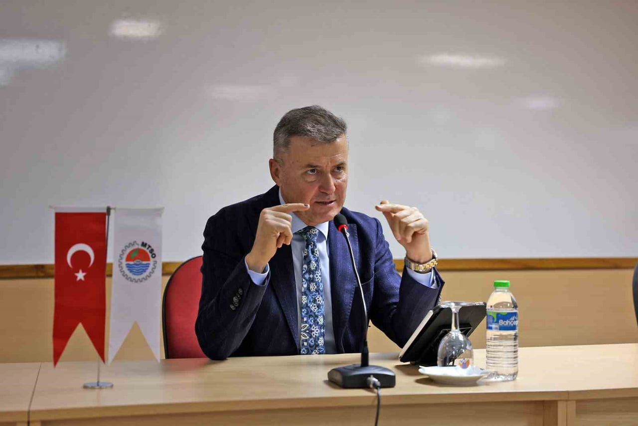 MERSİN TİCARET VE SANAYİ ODASI (MTSO) YÖNETİM KURULU BAŞKANI HAKAN SEFA ÇAKIR, MERSİN ÜNİVERSİTESİ...