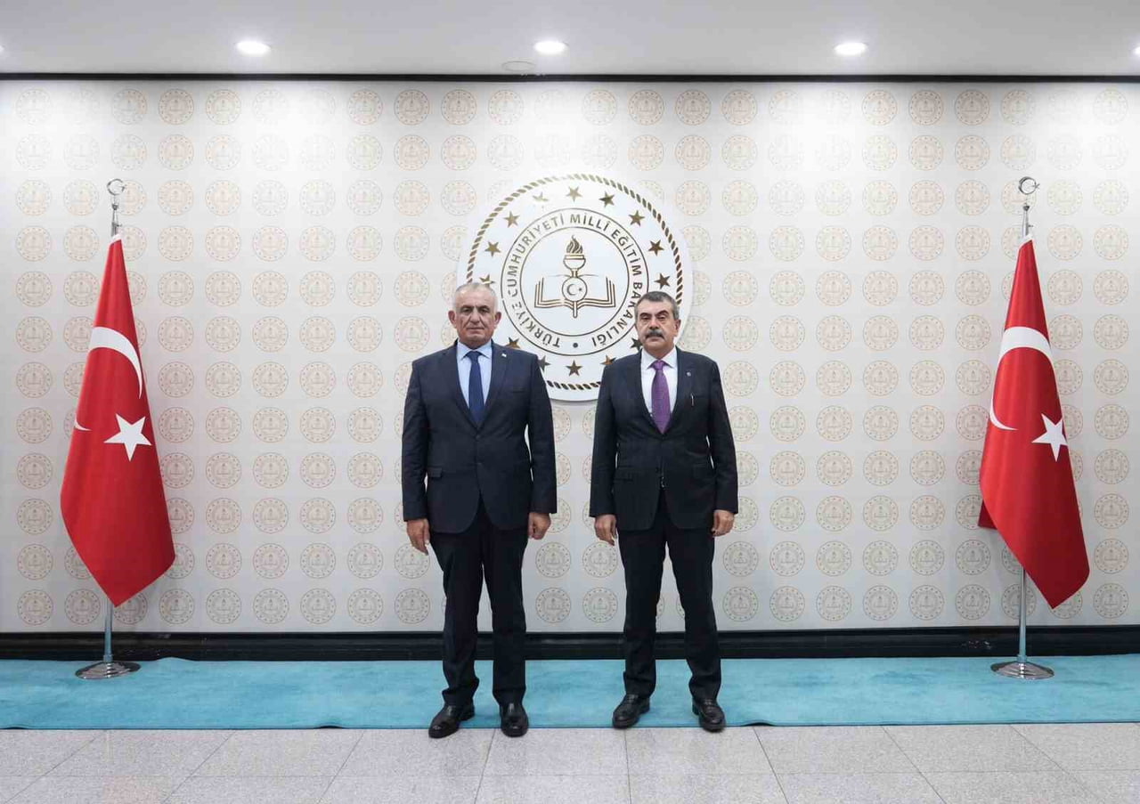 MİLLİ EĞİTİM BAKANI YUSUF TEKİN, KUZEY KIBRIS TÜRK CUMHURİYETİ (KKTC) MİLLİ EĞİTİM BAKANI NAZIM...