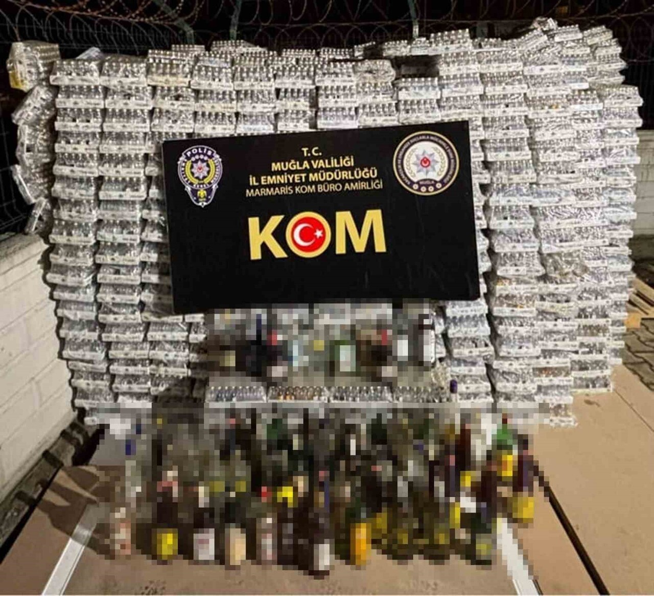 MUĞLA EMNİYET MÜDÜRLÜĞÜ ORGANİZE SUÇLARLA MÜCADELE (KOM) ŞUBE MÜDÜRLÜĞÜ EKİPLERİ TARAFINDAN...