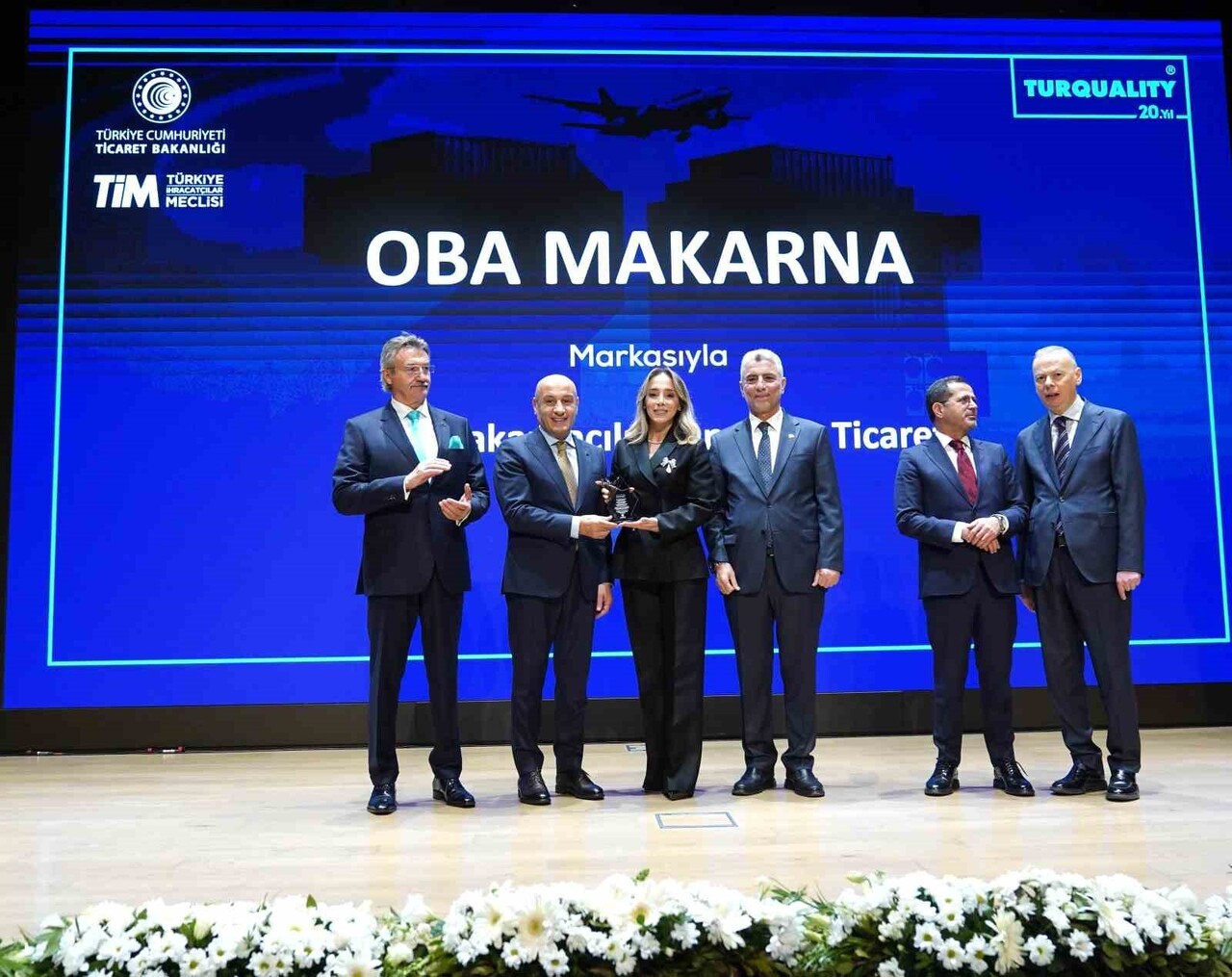 OBA MAKARNA’YA TURQUALİTY’DEN “EN ÇOK ÜLKEYE İHRACAT YAPAN TURQUALİTY ŞAMPİYONU”...