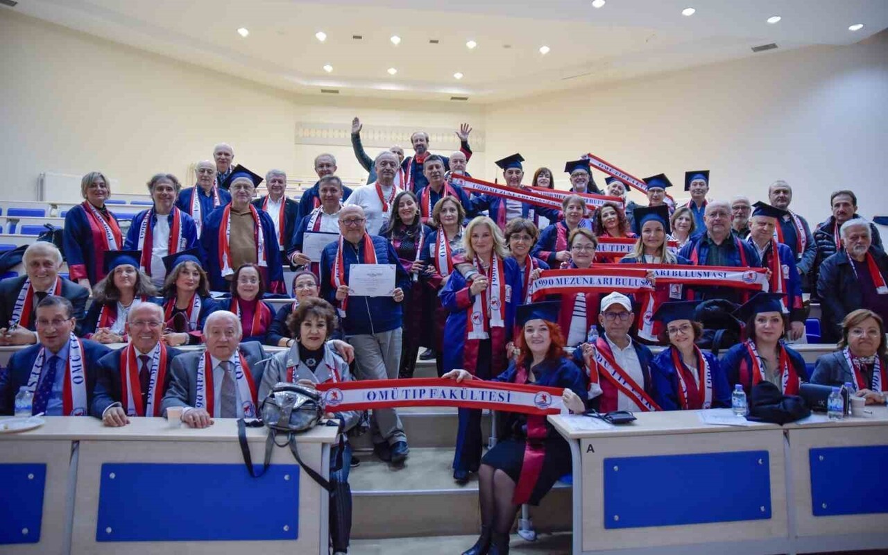 ONDOKUZ MAYIS ÜNİVERSİTESİ (OMÜ) TIP FAKÜLTESİ TARAFINDAN "1990 YILI TIP FAKÜLTESİ MEZUNLARININ...