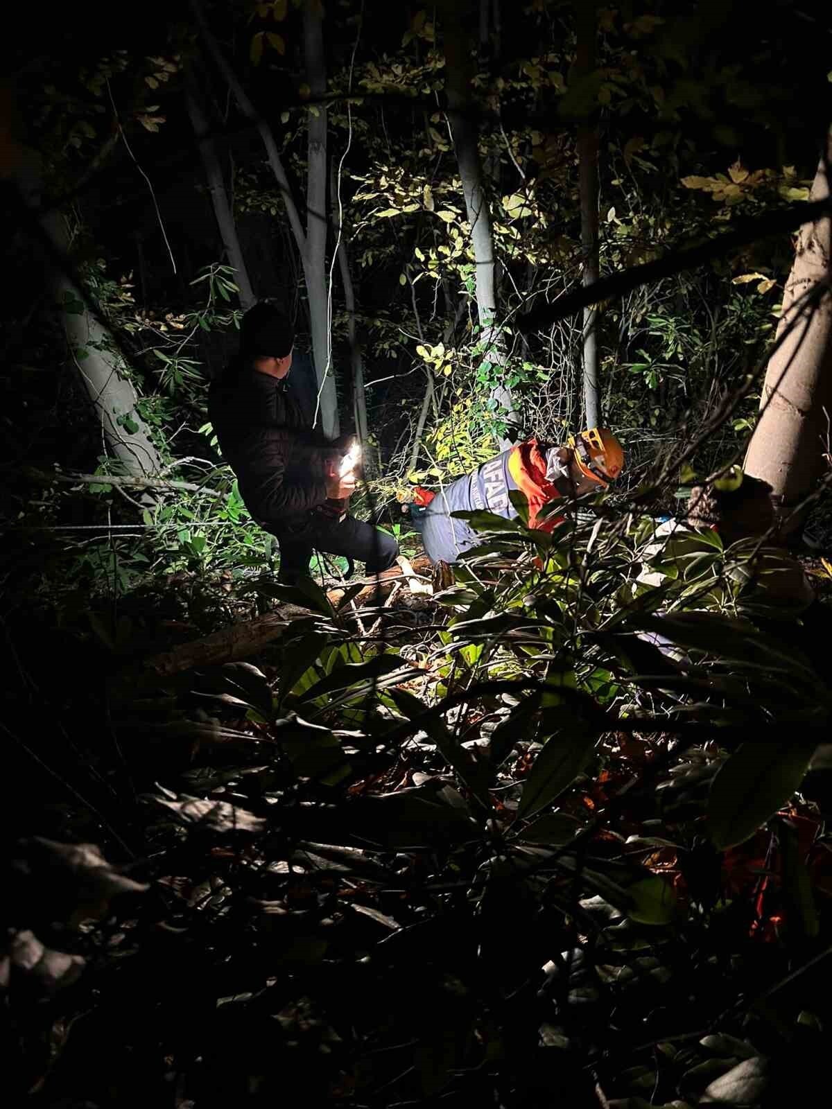 ORMAN KESİM ÇALIŞMALARI ESNASINDA ENGEBELİ ARAZİDE DENGESİNİ KAYBEDİP DÜŞEREK YARALANAN İŞÇİ İÇİN...